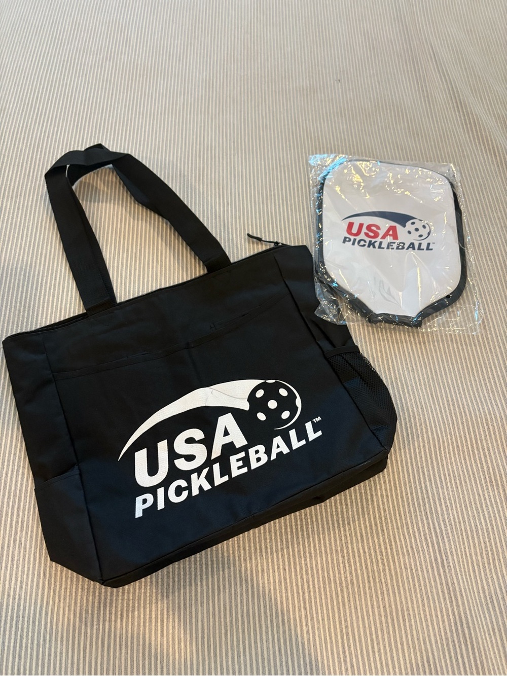 USA Pickleball Tote Bag & Paddle Cover